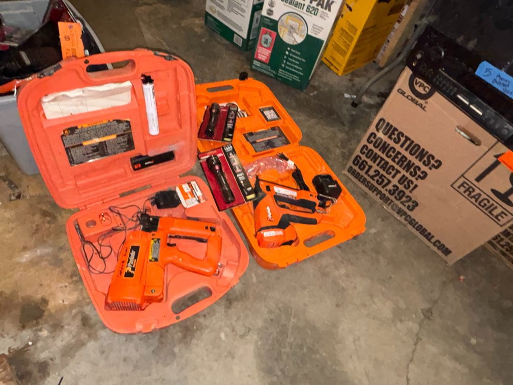 (2) Used Paslode Nailers (Fountain City, WI)