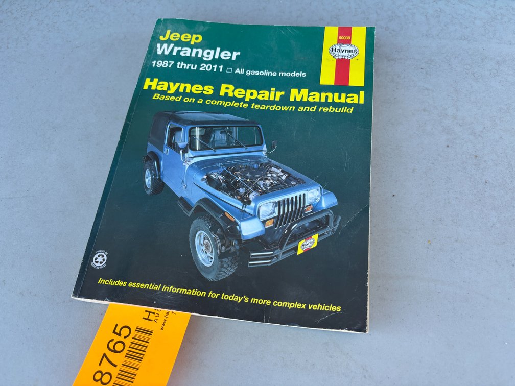 Jeep Wrangler Repair Manual