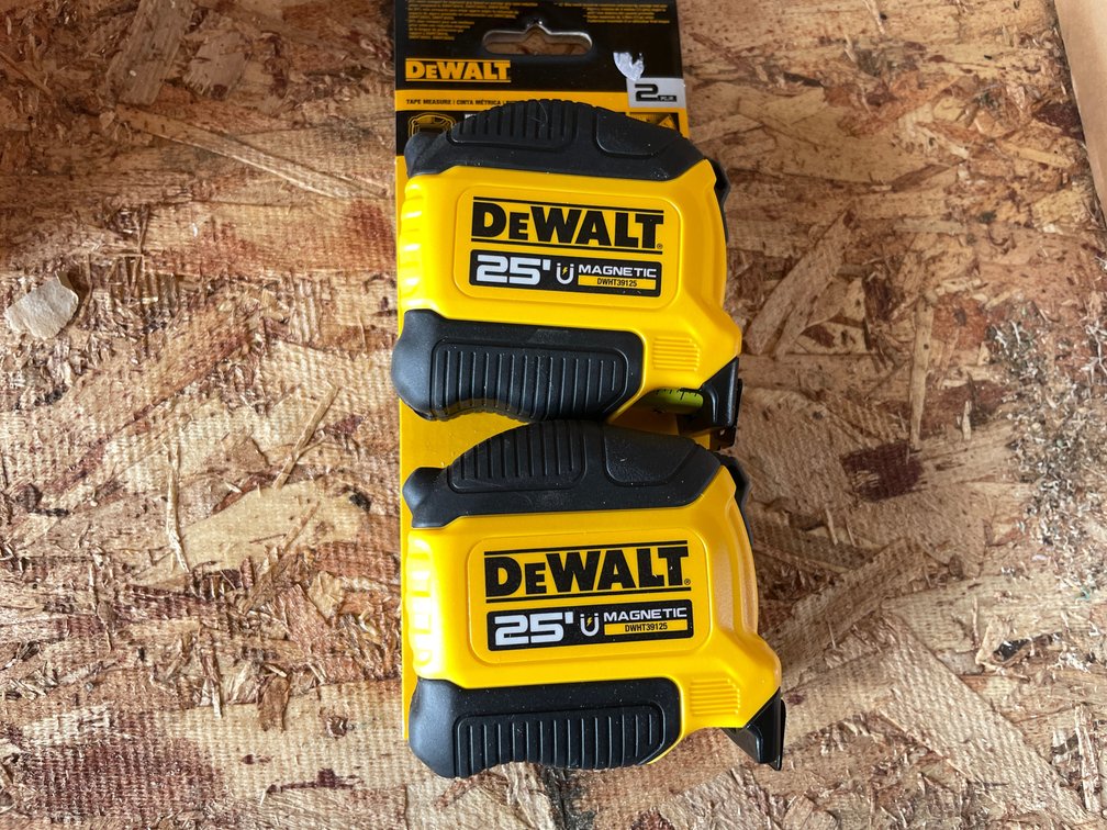 (2) DeWalt Tape Measures (Strum, WI)