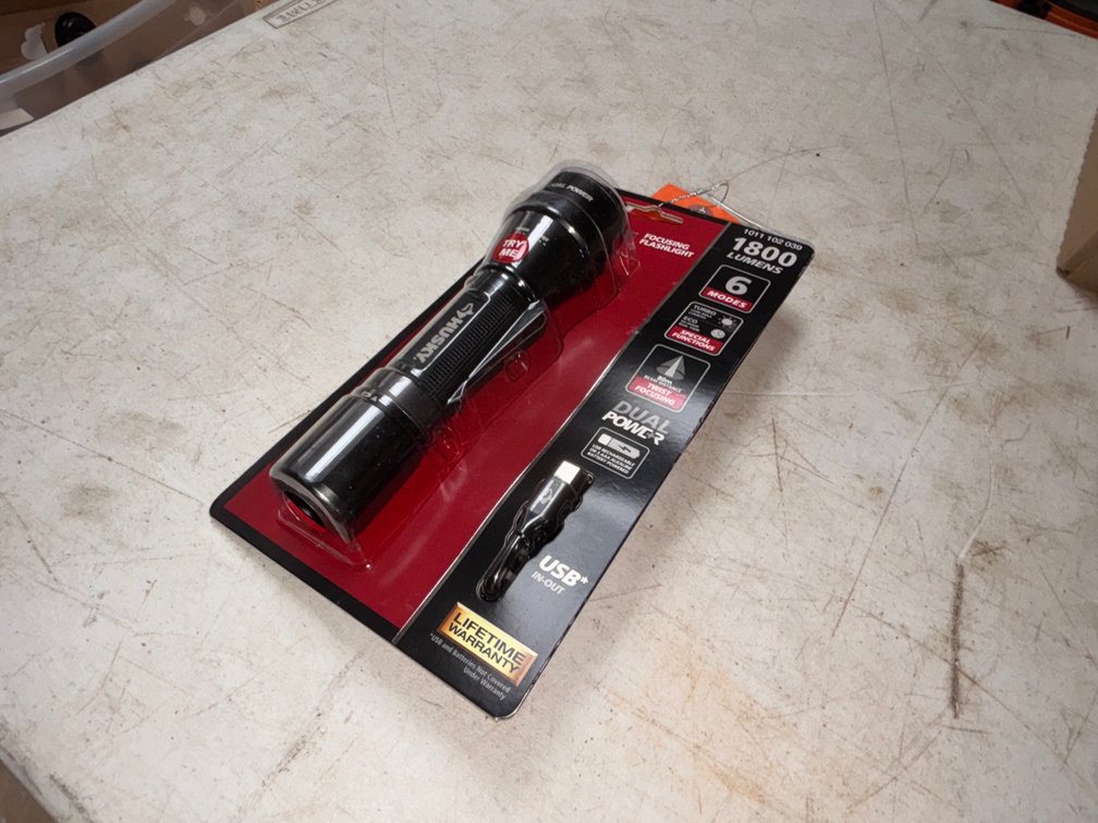 Husky Focusing Flashlight (Strum, WI)