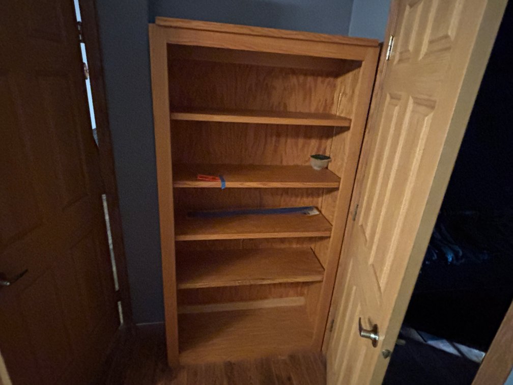 Oak Adjustable Book Shelf