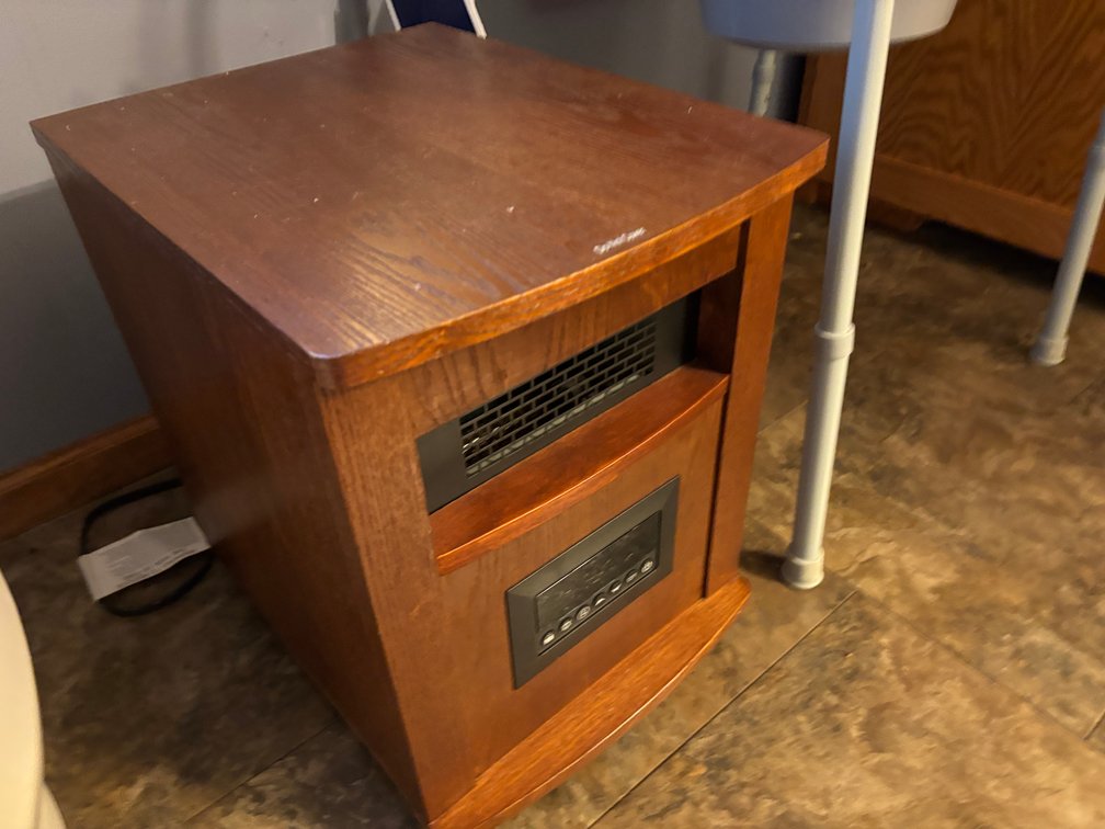 Electric Heater on Wheels