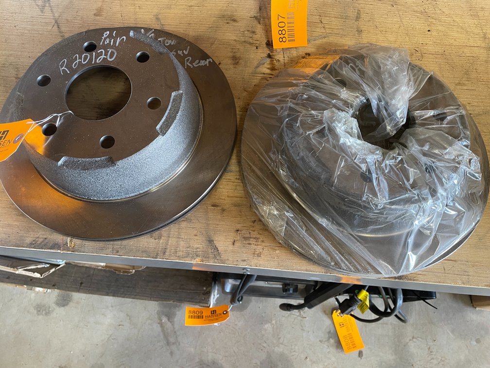 (2) GM Rear Rotors