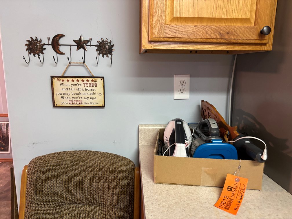 (3) Hand Vacuums