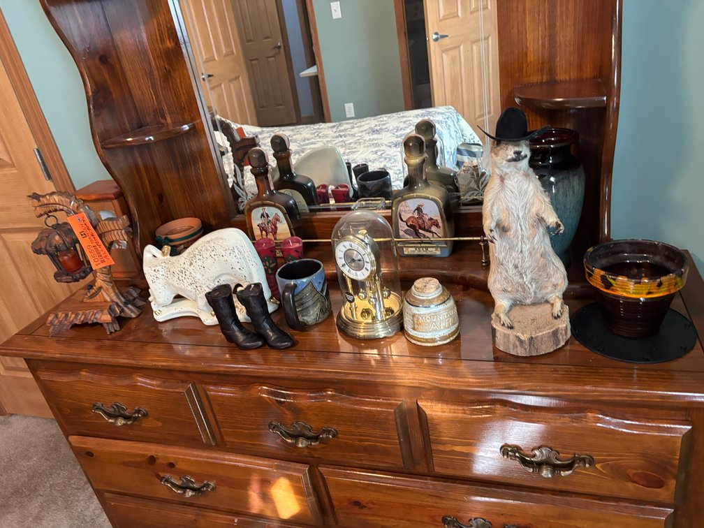 Items on Dresser