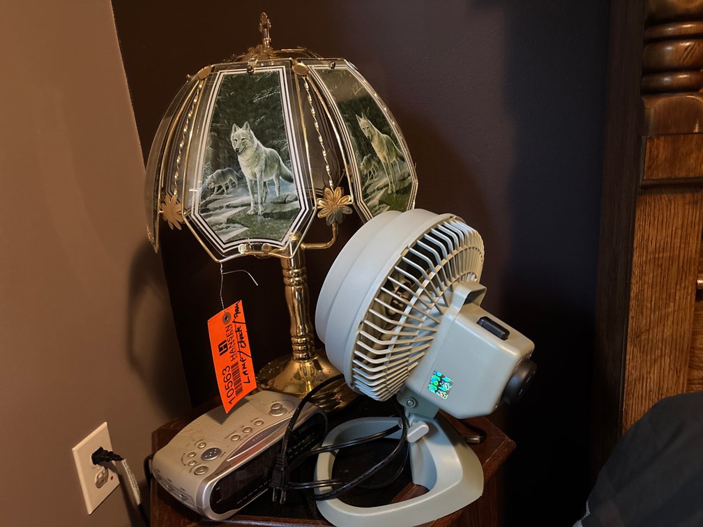 Wolf Touch Lamp