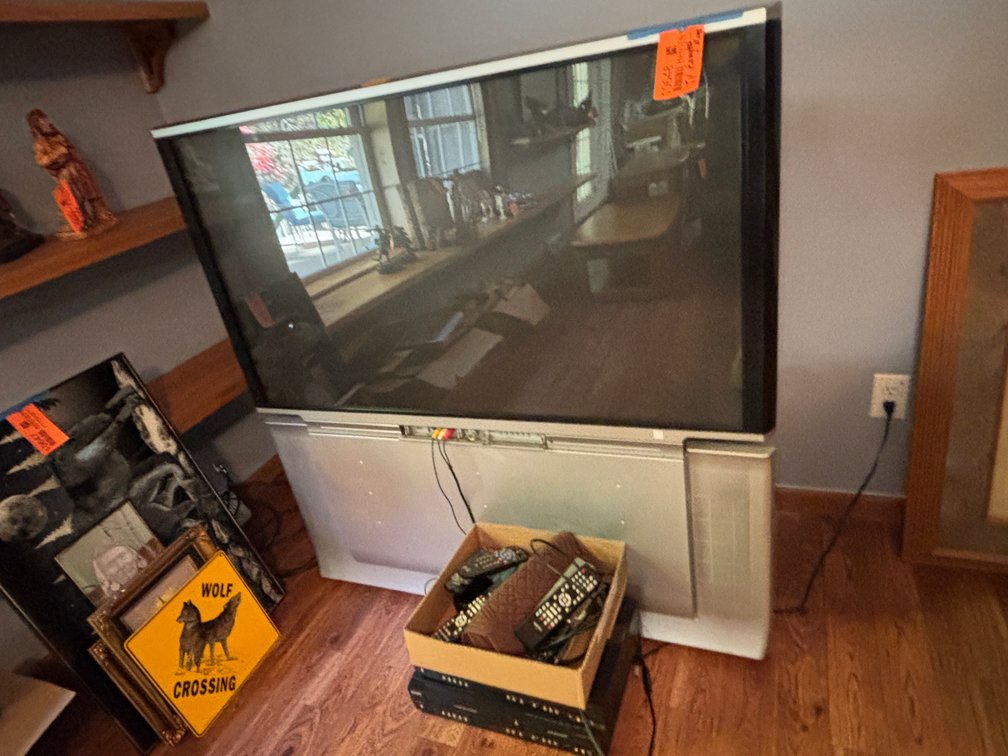Flat Screen TV with Remotes