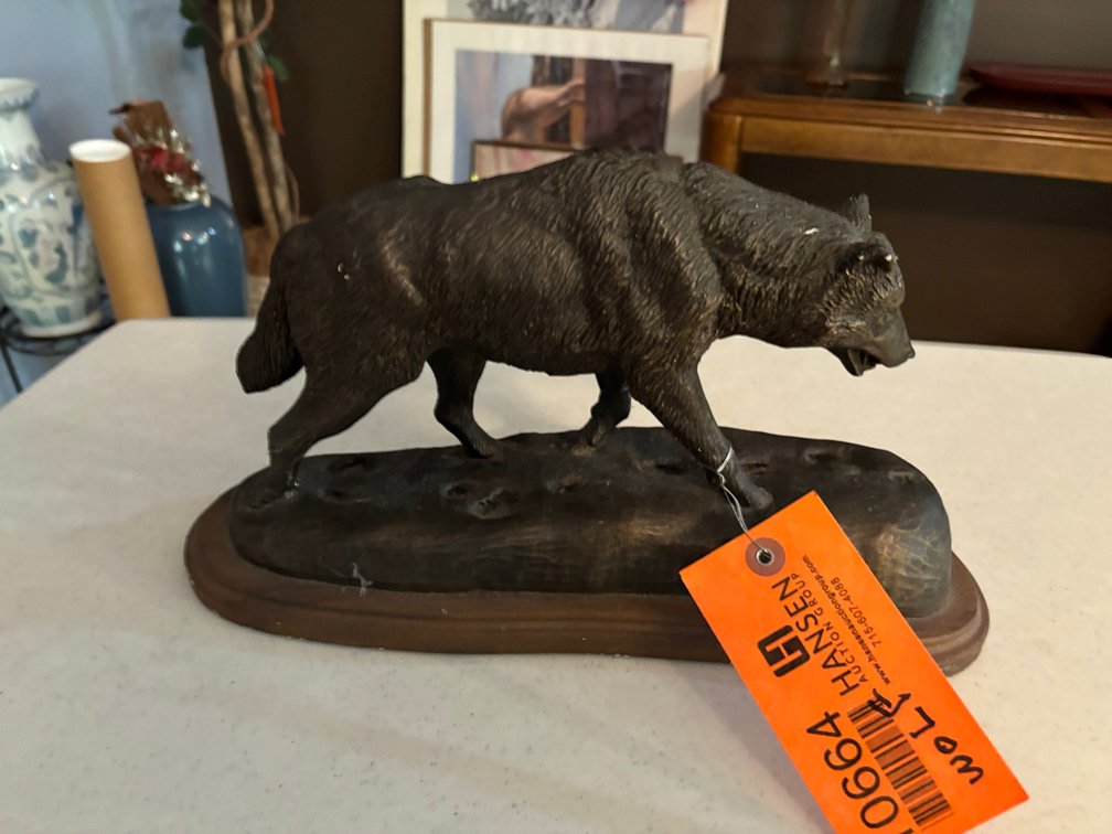 Wolf Statue