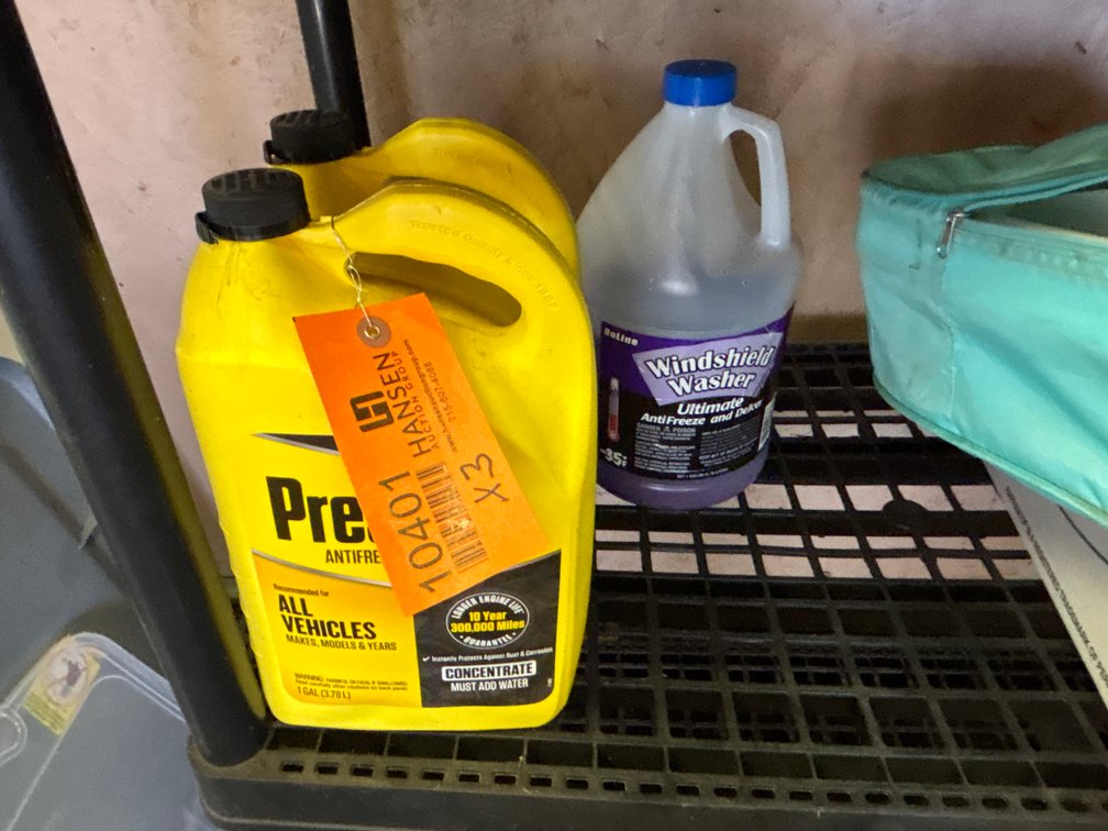(2) Gallons of Prestone Antifreeze