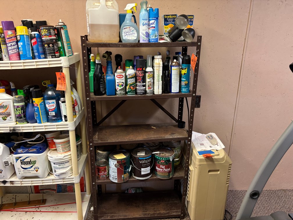 Five Tier Metal Shelf Unit