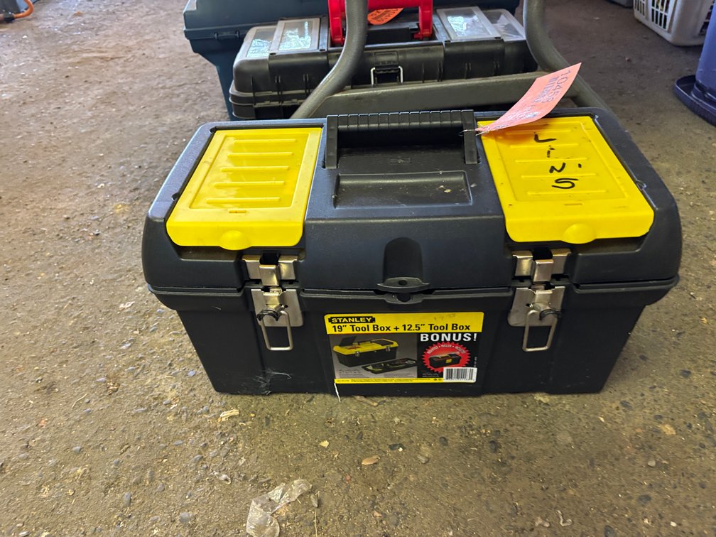 Plastic Stanley Toolbox