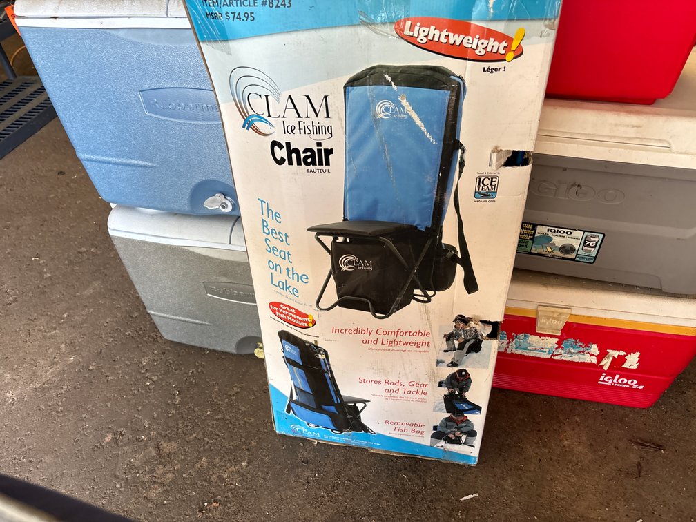 Clam Ice Fishing Chair
