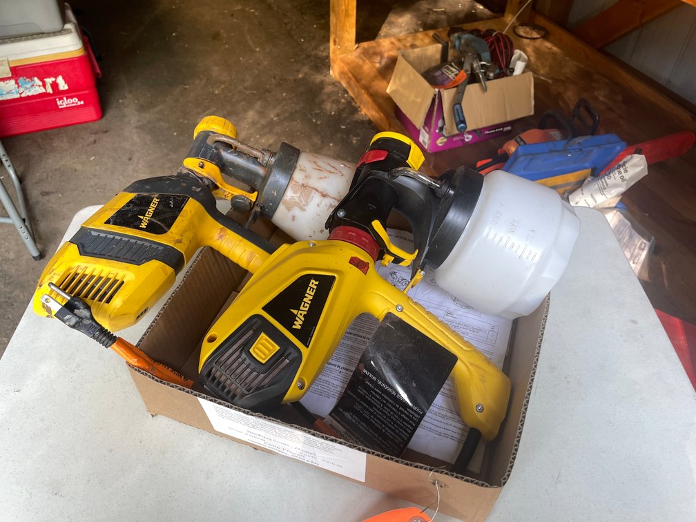 (2) Wagner Power Spray Painters