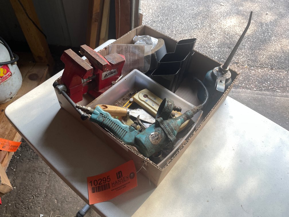 3" Bench Vice and Various Shop Items