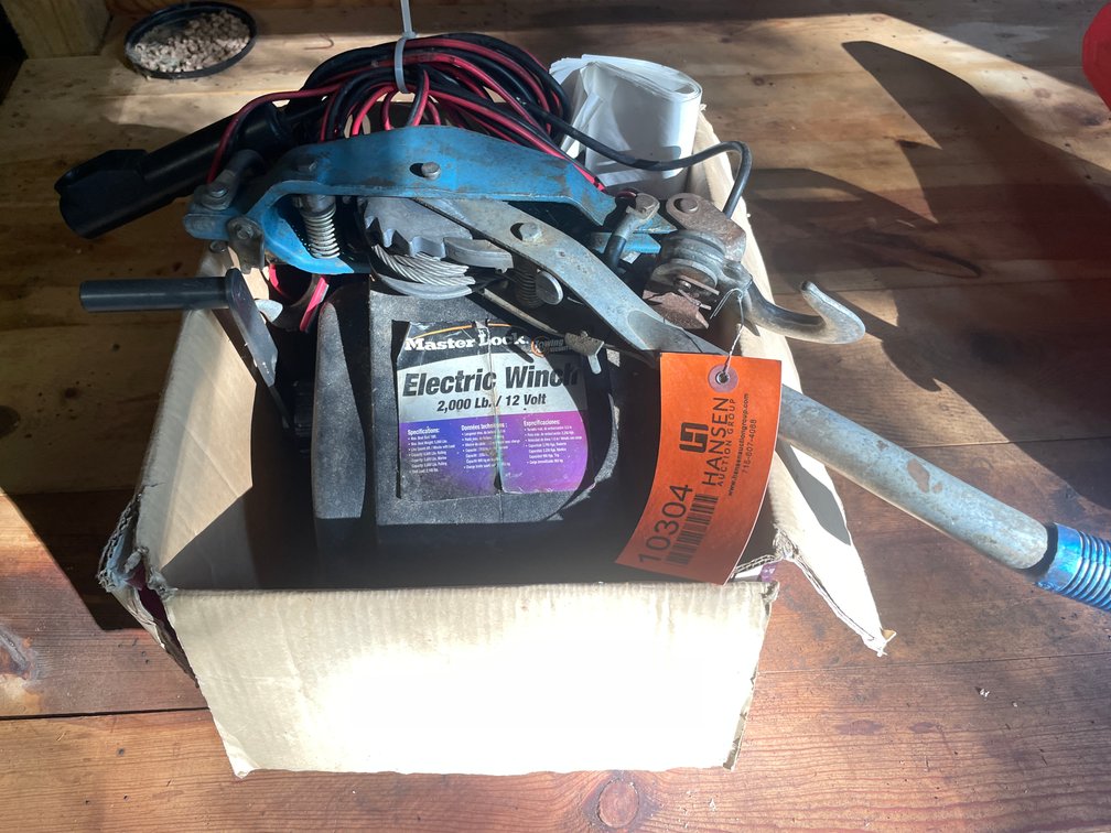 Master Lock Electric Winch