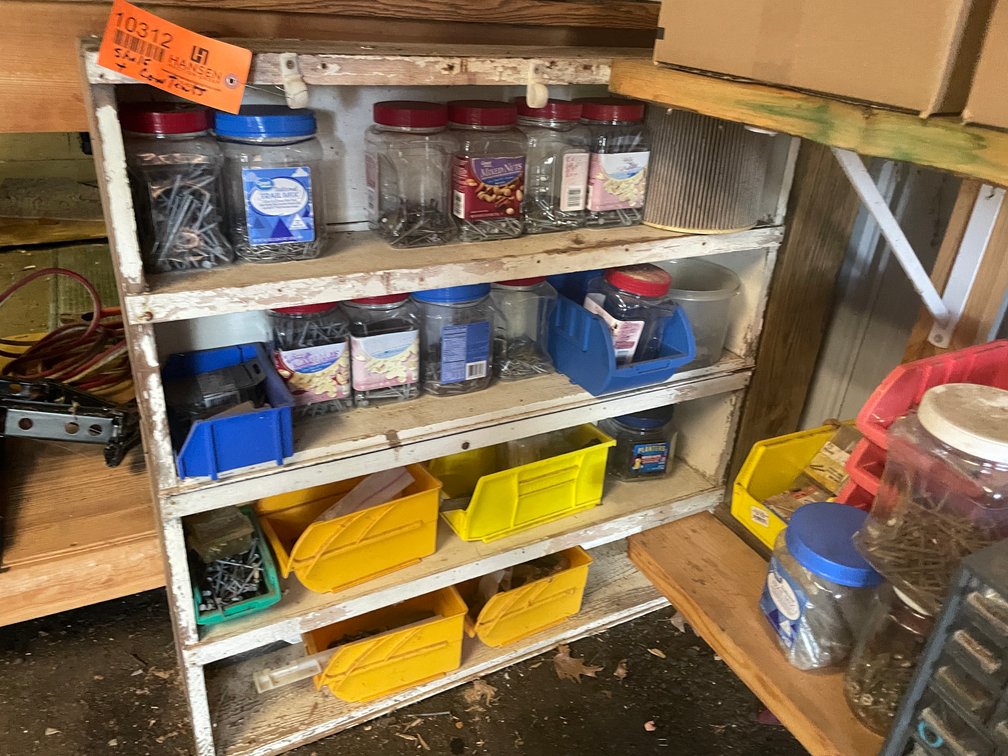 Four Tier Wood Shelf Unit
