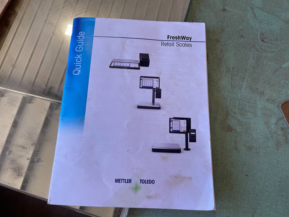 Mettler Toledo Fresh Way Retail Scale