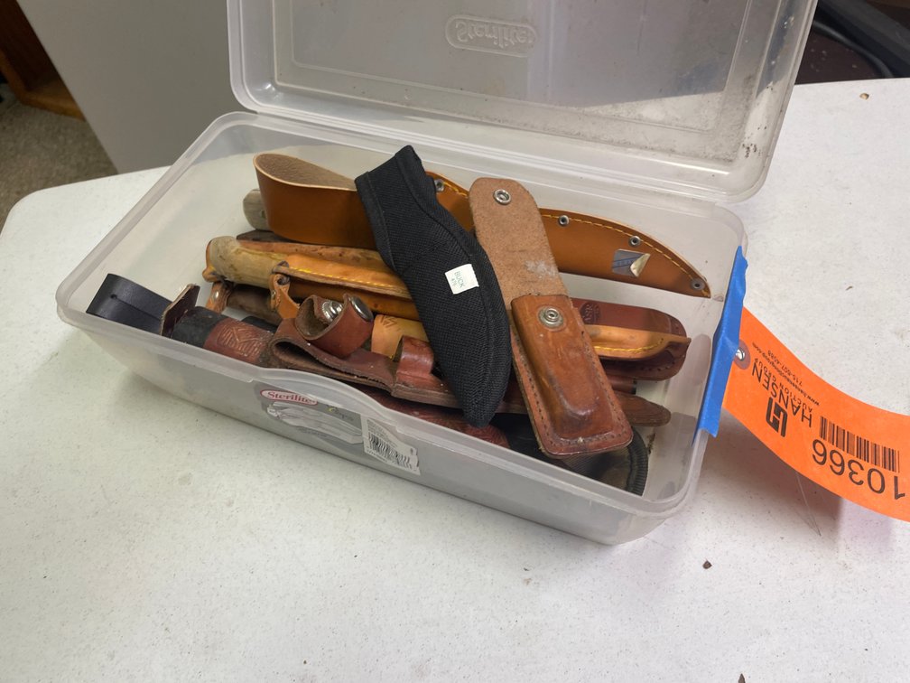 Collection of Leather Sheaths