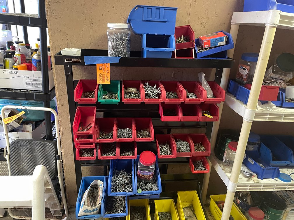 Tool Shop Bolt Bin Organizer