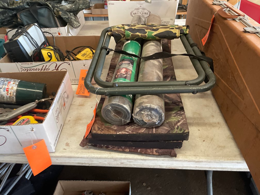 Camo Folding Stool