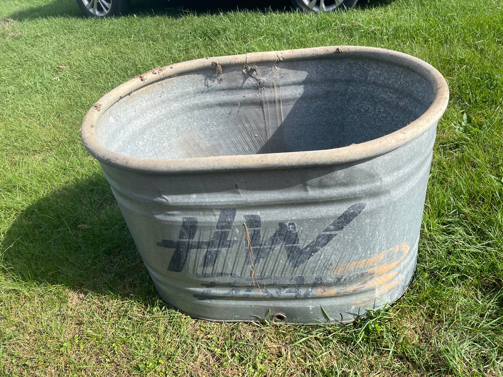 HW Brand Galvanized Tank
