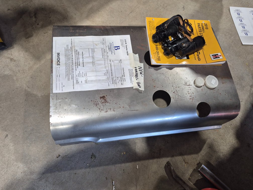 International Farmall Metal Hood