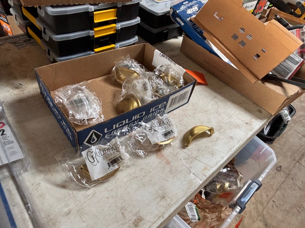 (4) Sets of GR GlideRite Cabinet Hardware (Strum, WI)