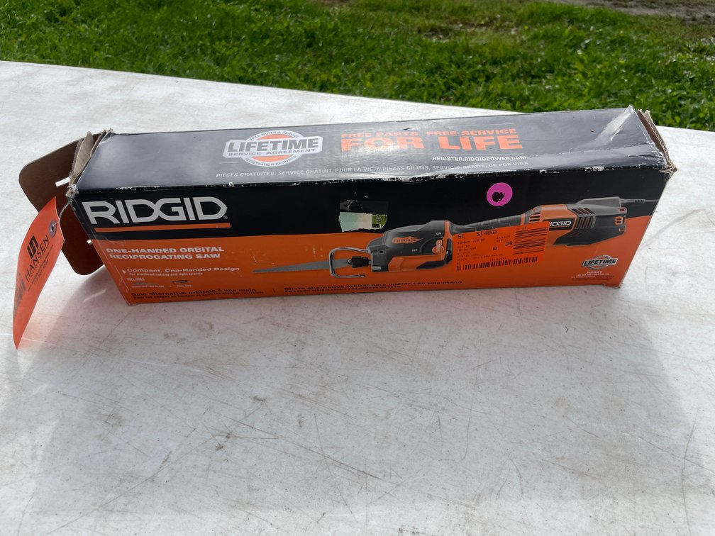 Ridgid Orbital Reciprocating Saw (Strum, WI)