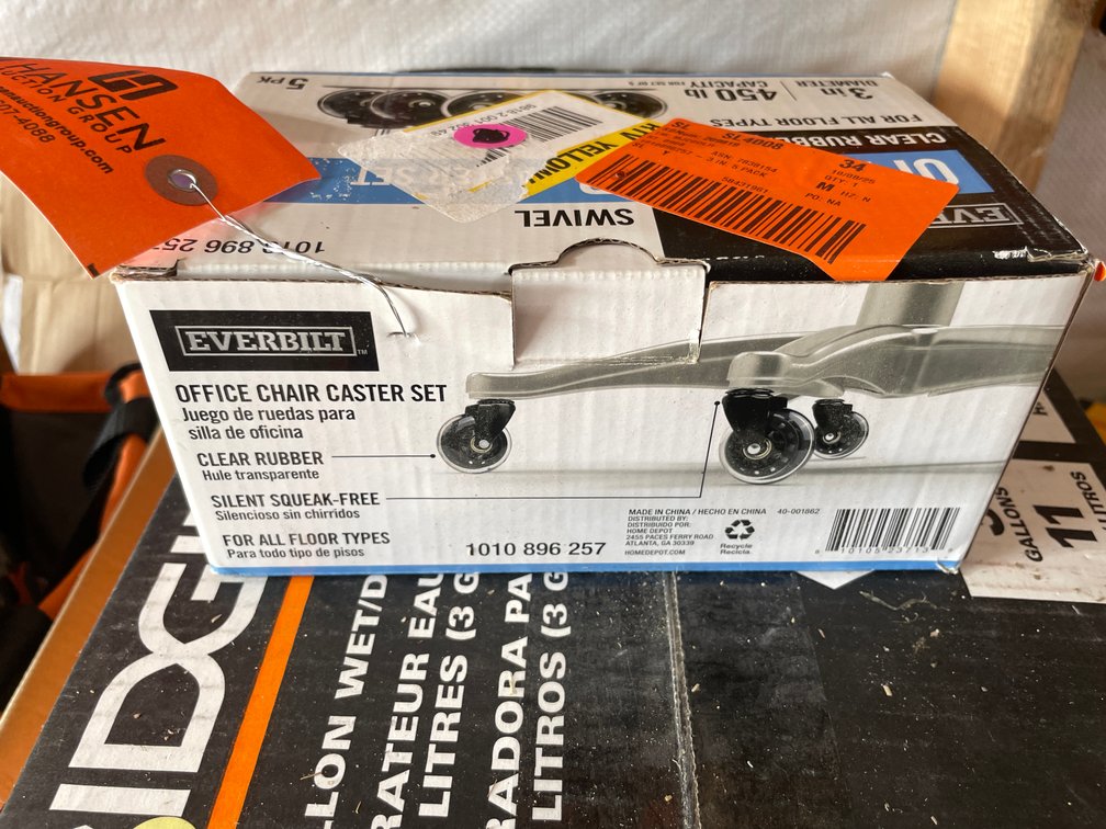 Everbilt Office Chair Caster Set (Strum, WI)