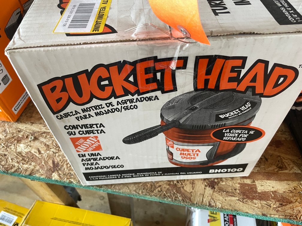 Bucket Head Wet/Dry Vac Powerhead (Strum, WI)