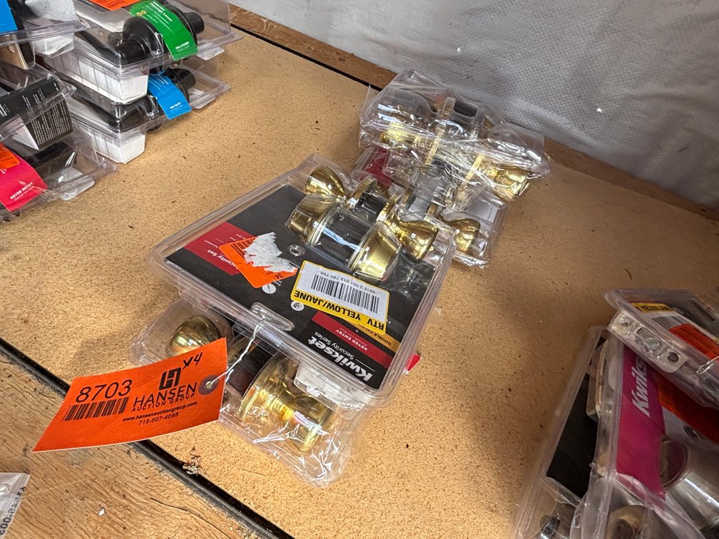 (4) Kwikset Door Handle Sets (Strum, WI)