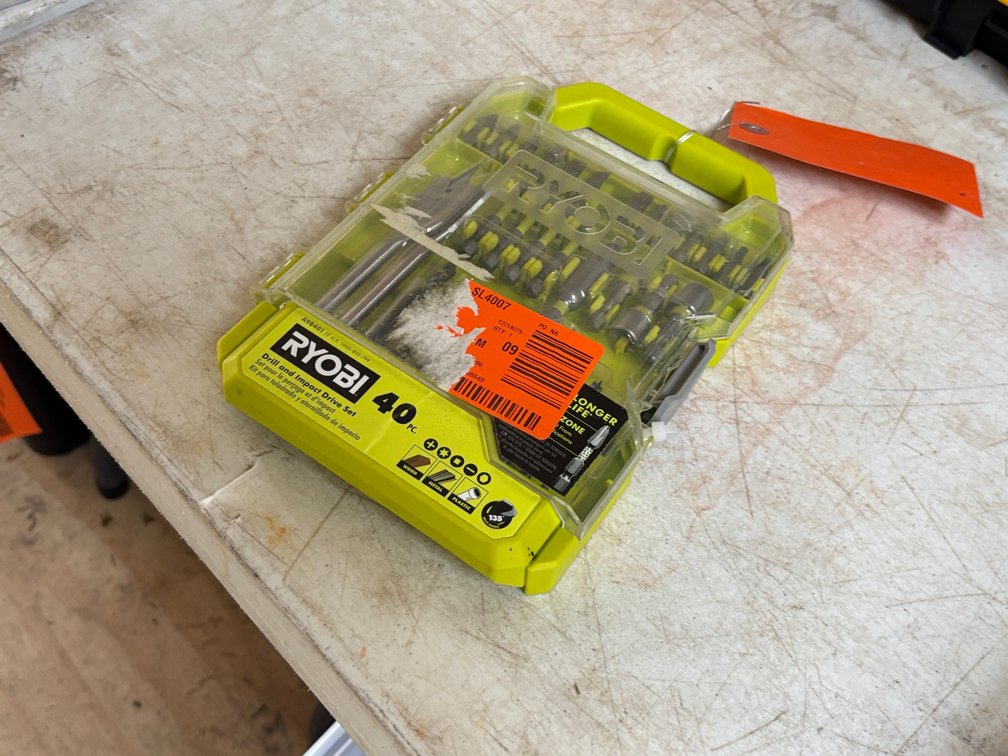 Ryobi (40) Piece Drill and Drive Set (Strum, WI)