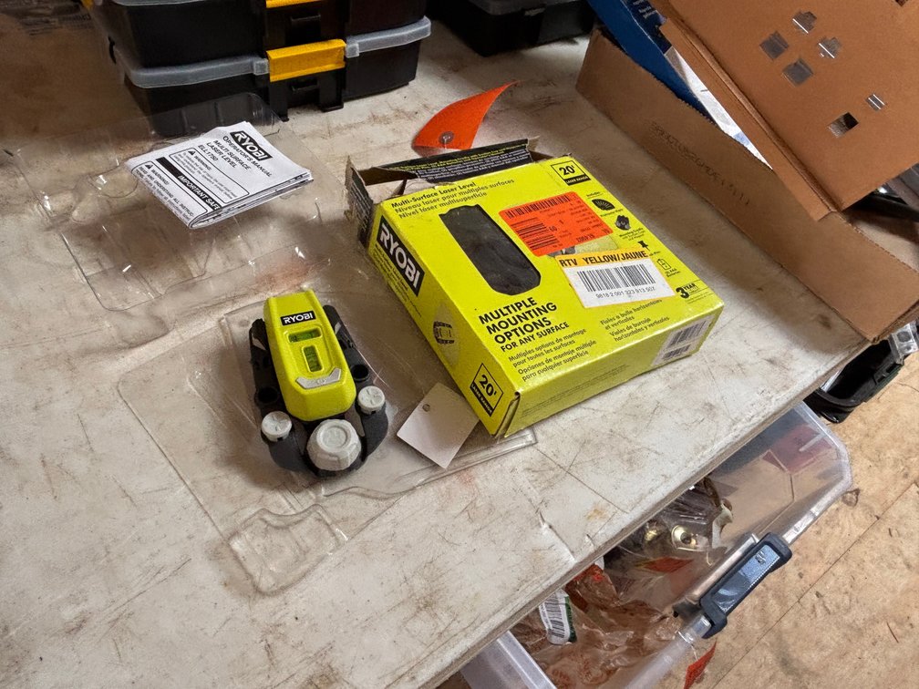 Ryobi Multi-Surface Laser Level (Strum, WI)