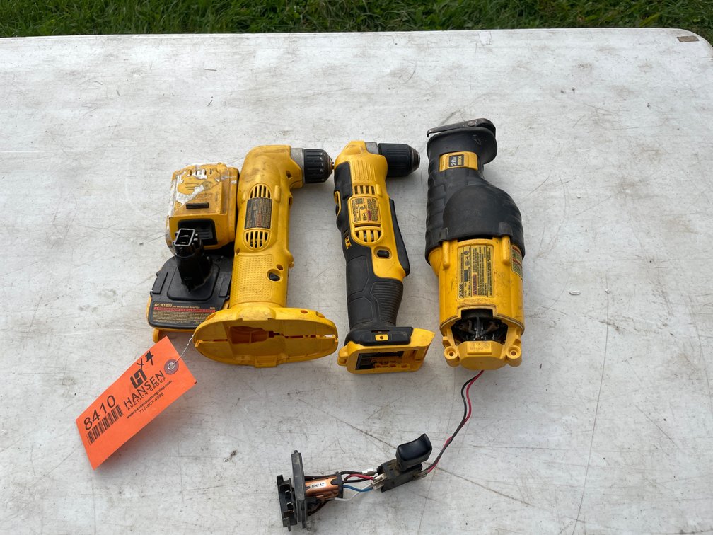 Cordless DeWalt Tools (Strum, WI)