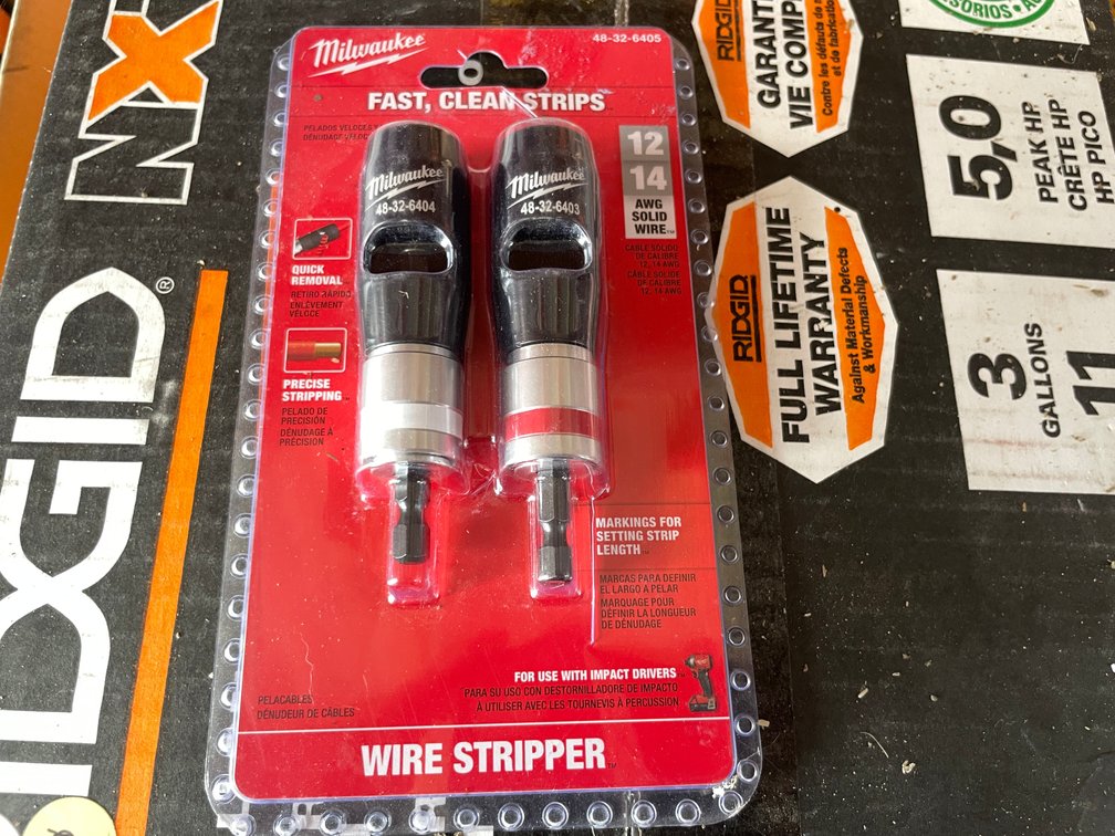 Milwaukee Wire Stripper (Strum, WI)