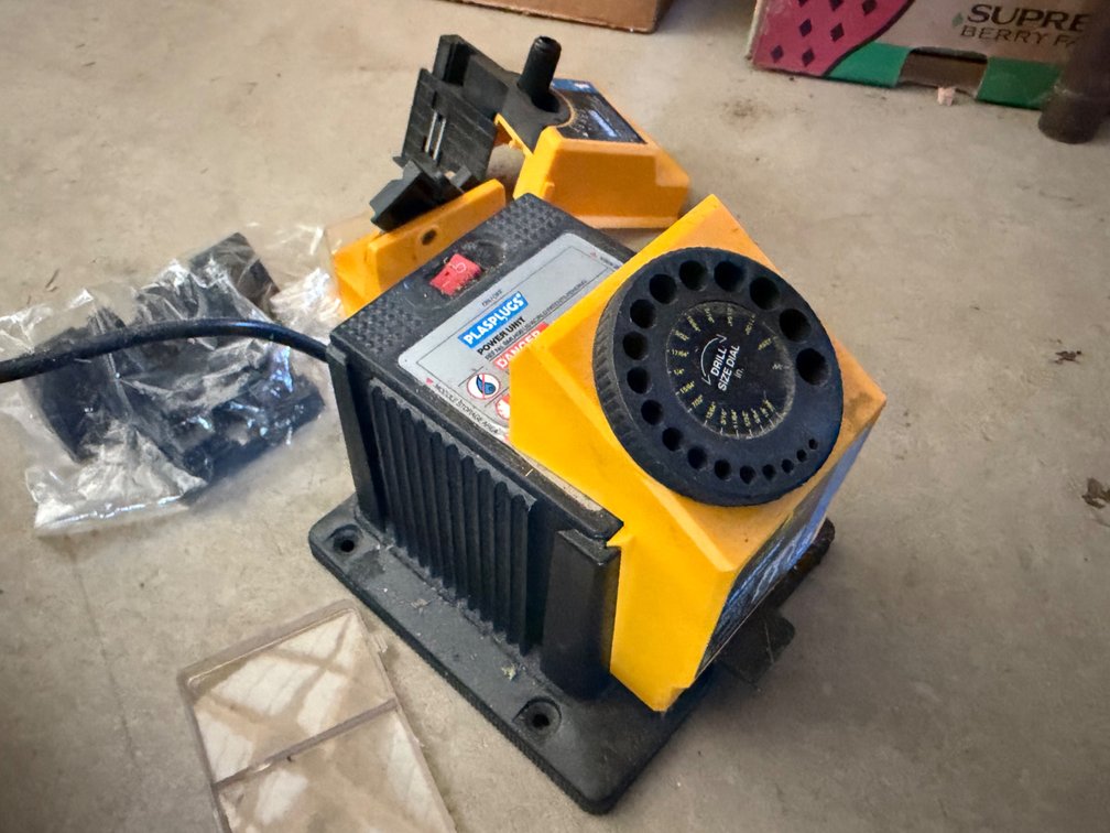 Plasplugs Power Drill Bit Sharpener Kit