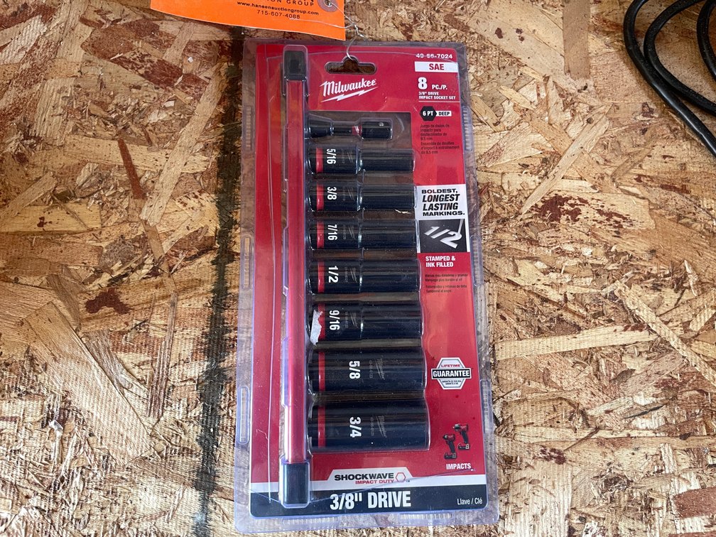 Milwaukee (8) Piece Socket Set (Strum, WI)
