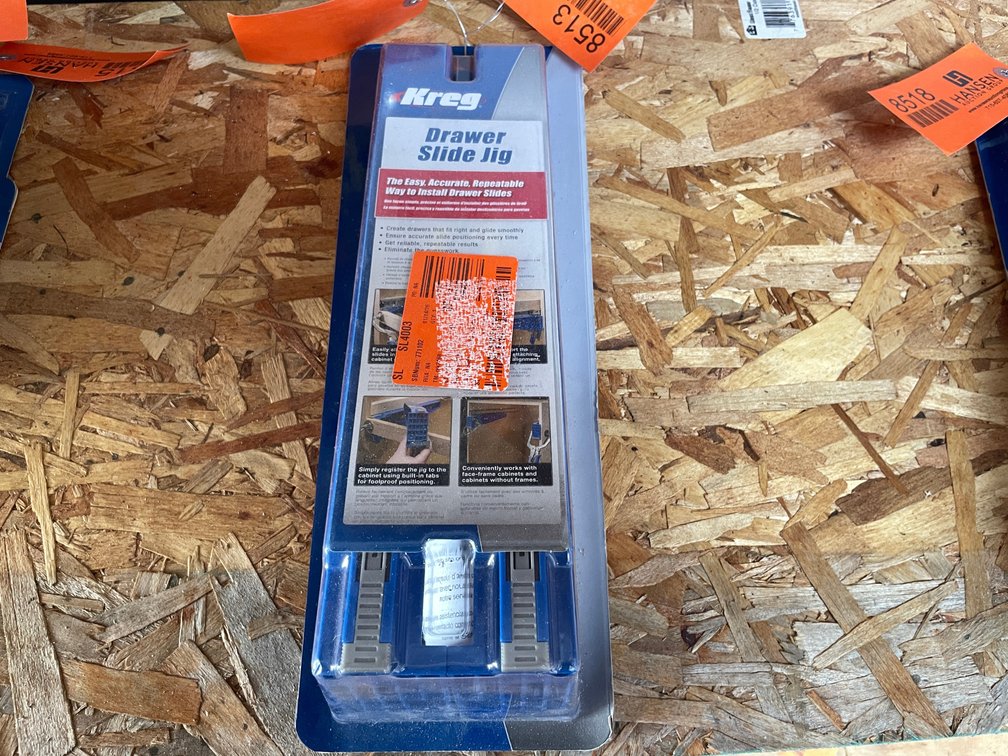 Kreg Drawer Slide Jig (Strum, WI)