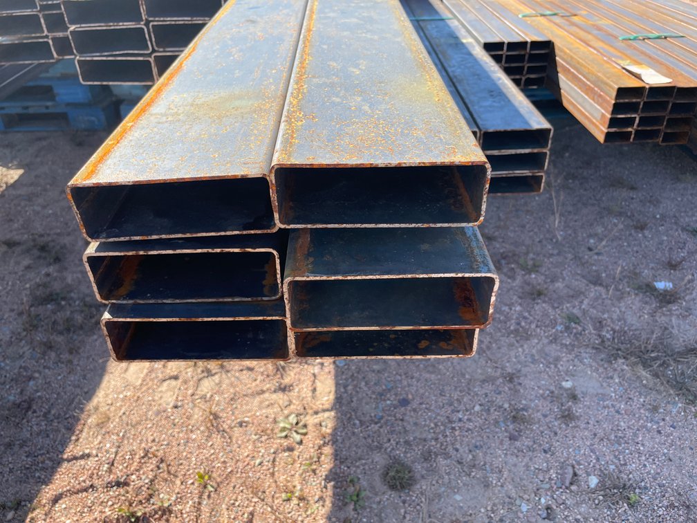 (6) 2" x 6" Steel Tube