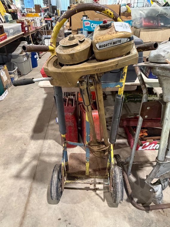 Mighty Mite Small Outboard Motor