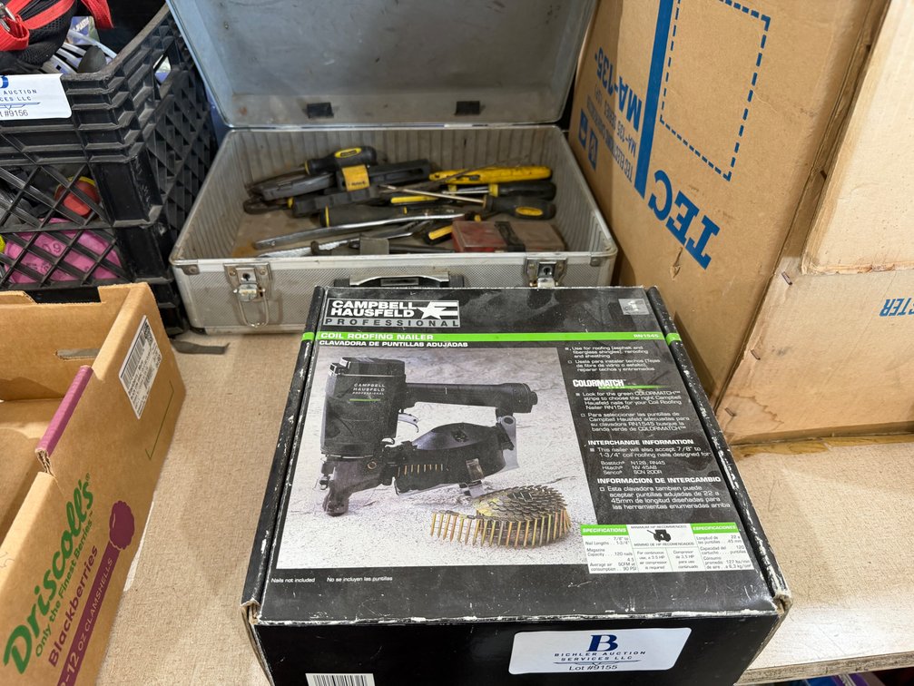 Campbell Hausfeld Coil Roofing Nailer