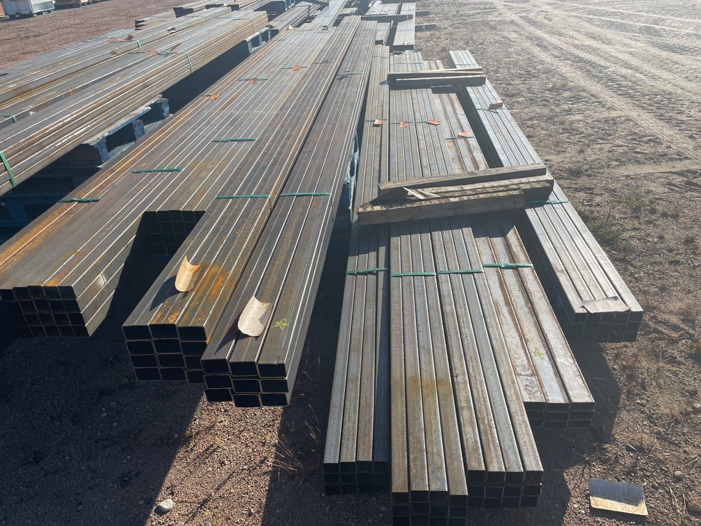 (12) 2" x 2" Steel Tube