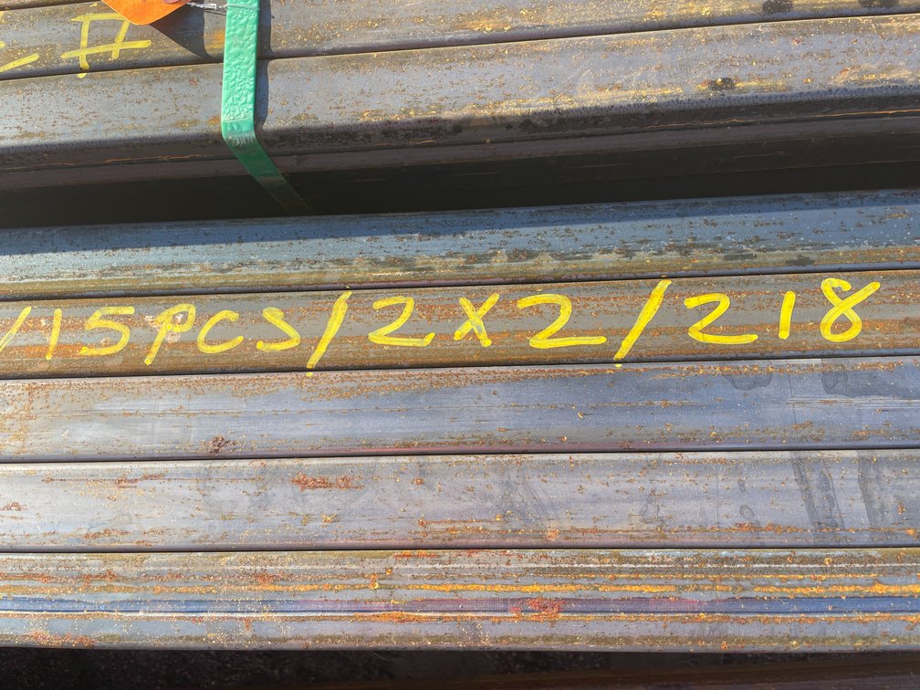 (15) 2" x 2" Steel Tube