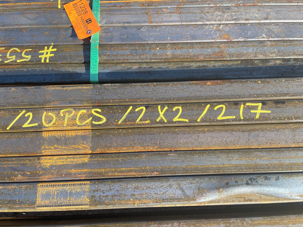 (20) 2" x 2" Steel Tube