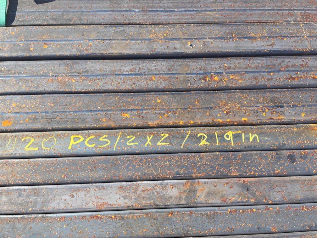 (20) 2" x 2" Steel Tube