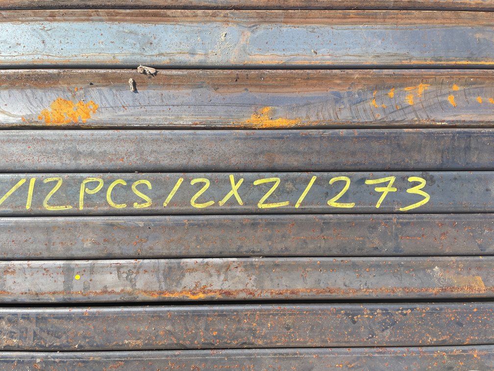 (12) 2" x 2" Steel Tube