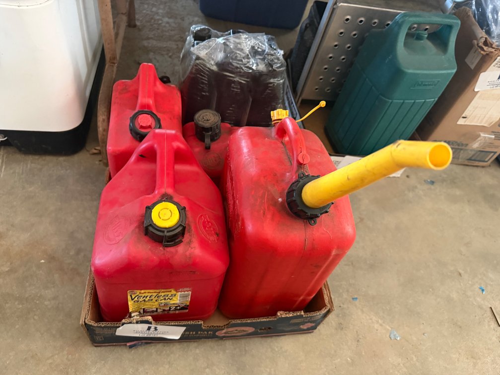 Plastic Gas Cans