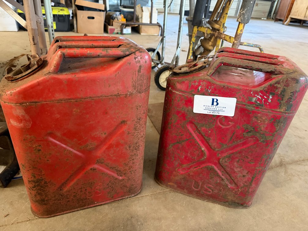 Metal Gas Cans
