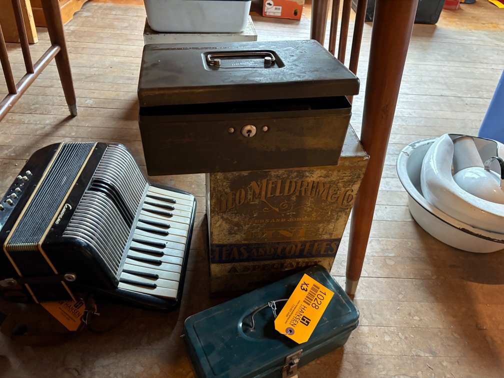 (3) Metal Boxes
