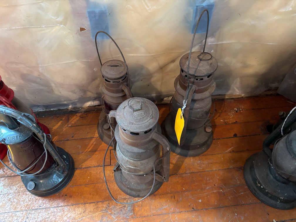 (3) Dietz Oil Lanterns